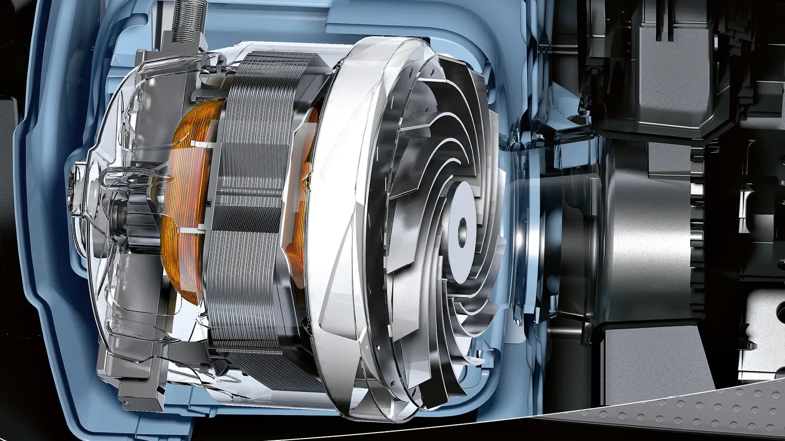 Toz torbalı Süpürge synchropower Mavi — görsel 3